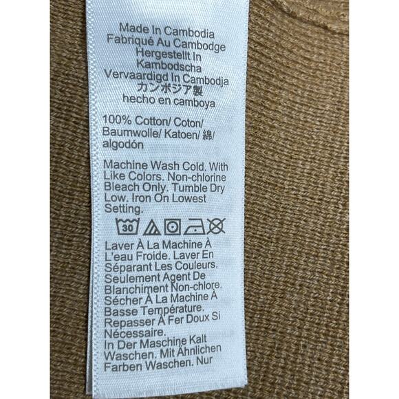 J. Crew Schoolboy Sweater-Blazer size XS  Camel Cotton - Picture 8 of 10